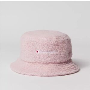 Champion Hush Pink Fleece Bucket Hat